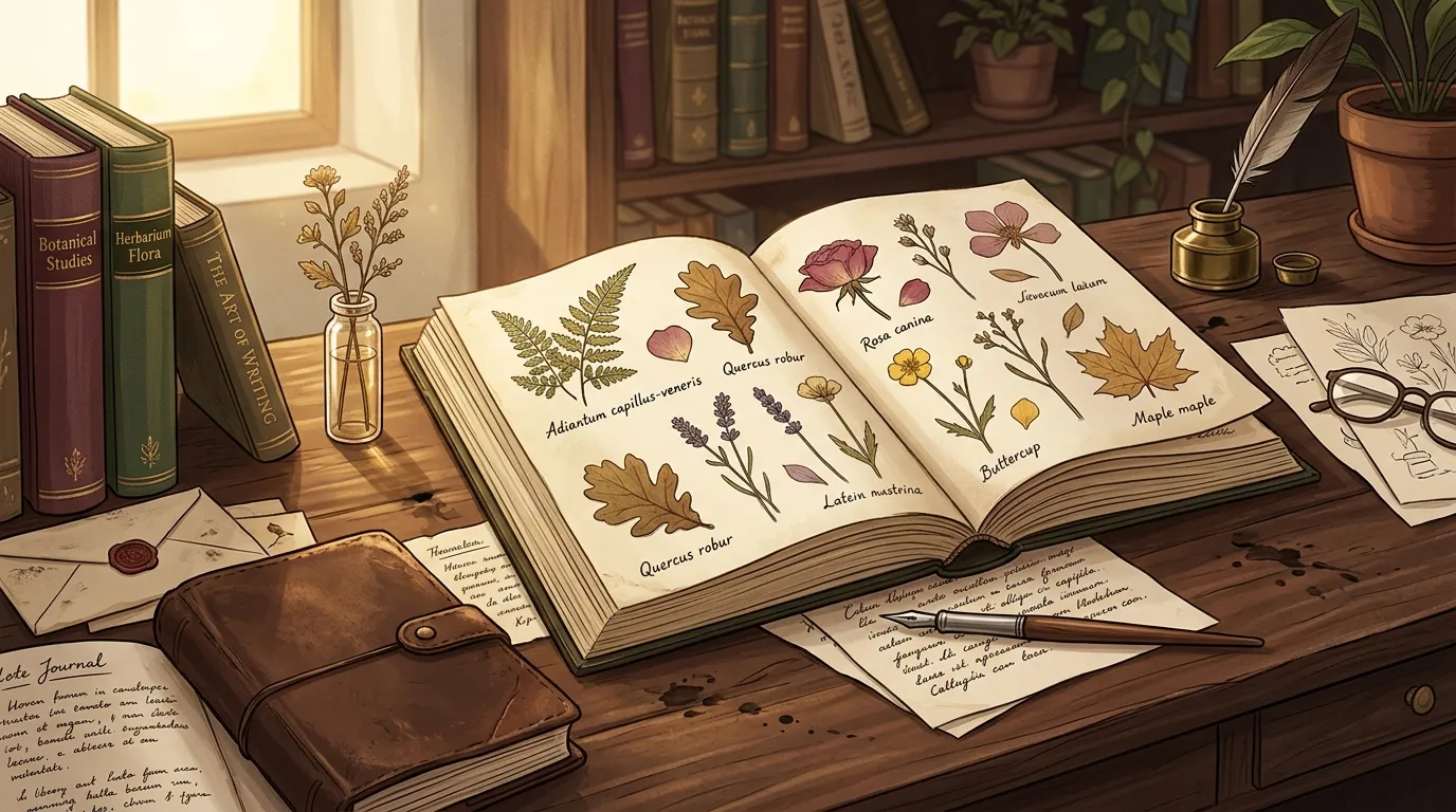 Livre pour herbier : guide complet et pratique